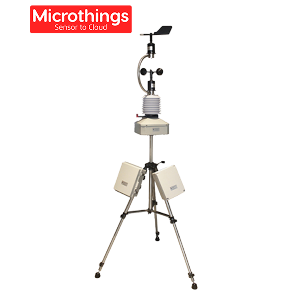 Portable Automatic Weather Station - Sensor to Cloud and Industrial  Internet of Things Platform